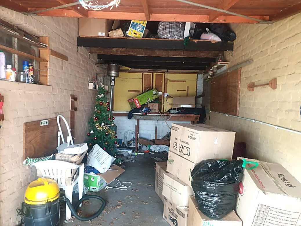 Garage to home office in Cape Town before the work